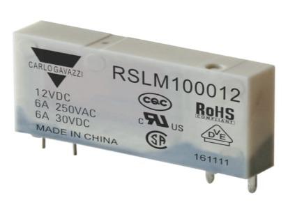 Carlo Gavazzi RSLM Serisi Slim Endüstriyel Röleler