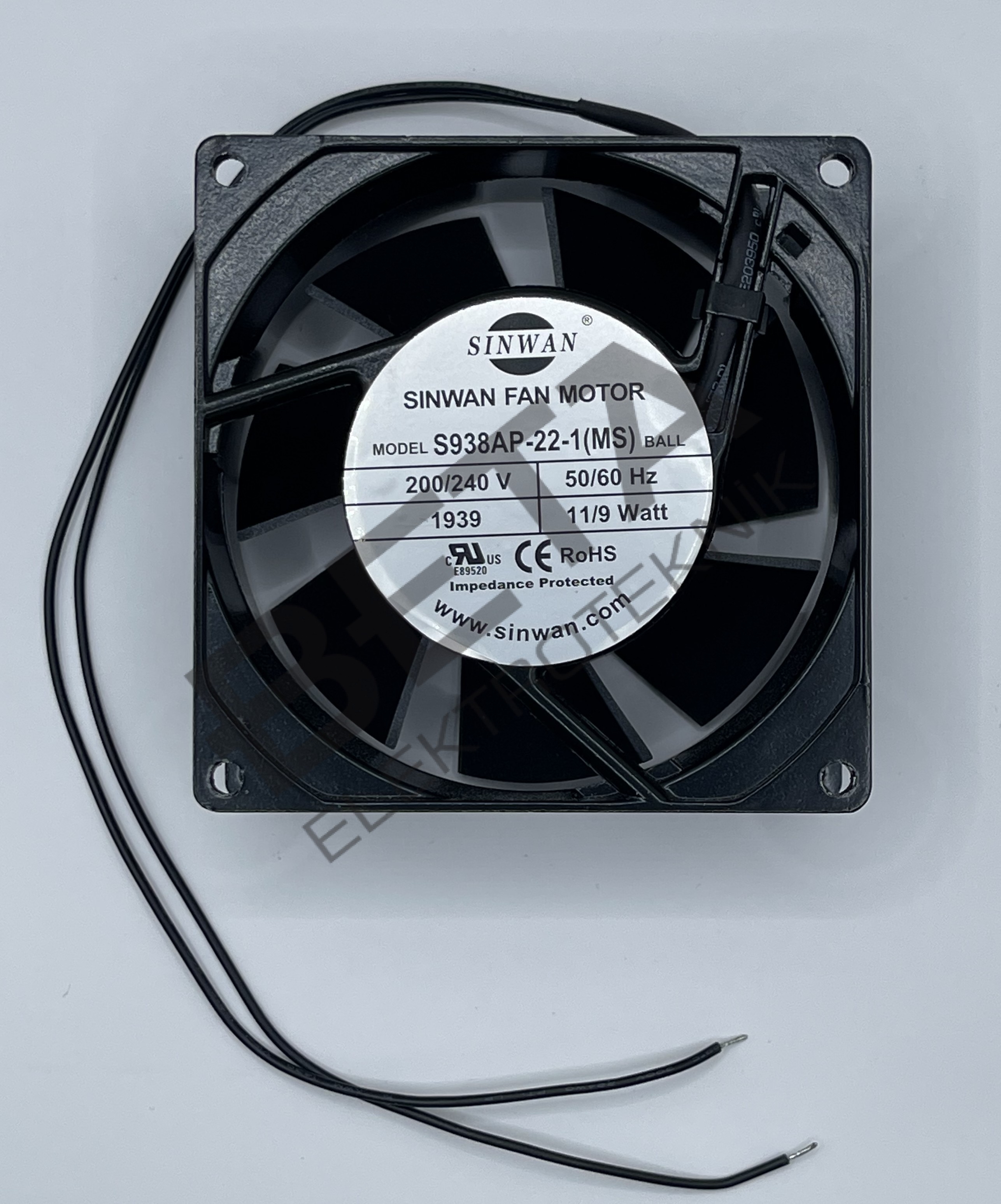S938AP-22-1WB AC FAN 230 VAC (MS)