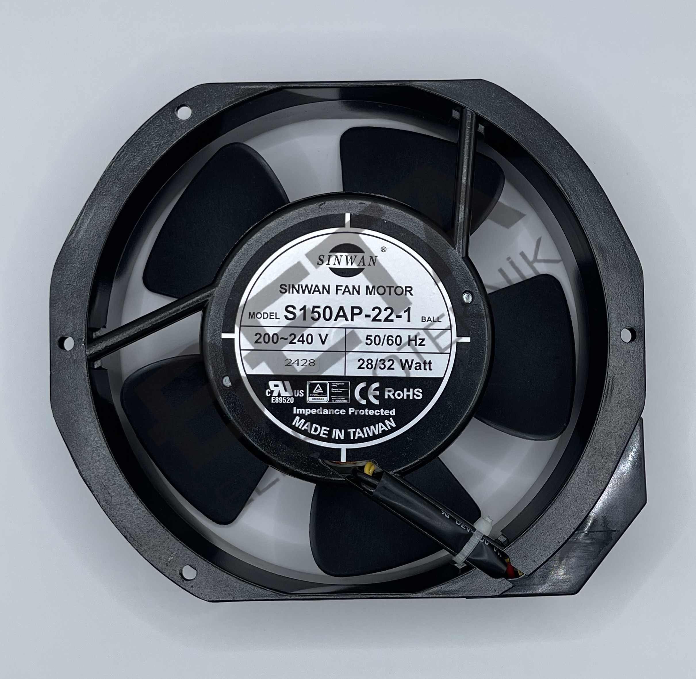 S150AP-22-1TB AC FAN 230 VAC 5 BLADES